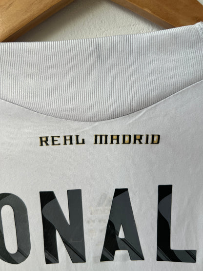 (XL fits L) Real Madrid 2009-10 Home Shirt Ronaldo #9