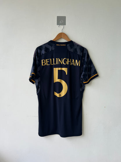 Real Madrid 2023-24 Away Shirt Bellingham #5 (M)
