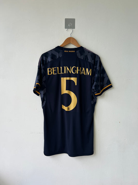 Real Madrid 2023-24 Away Shirt Bellingham #5 (M)