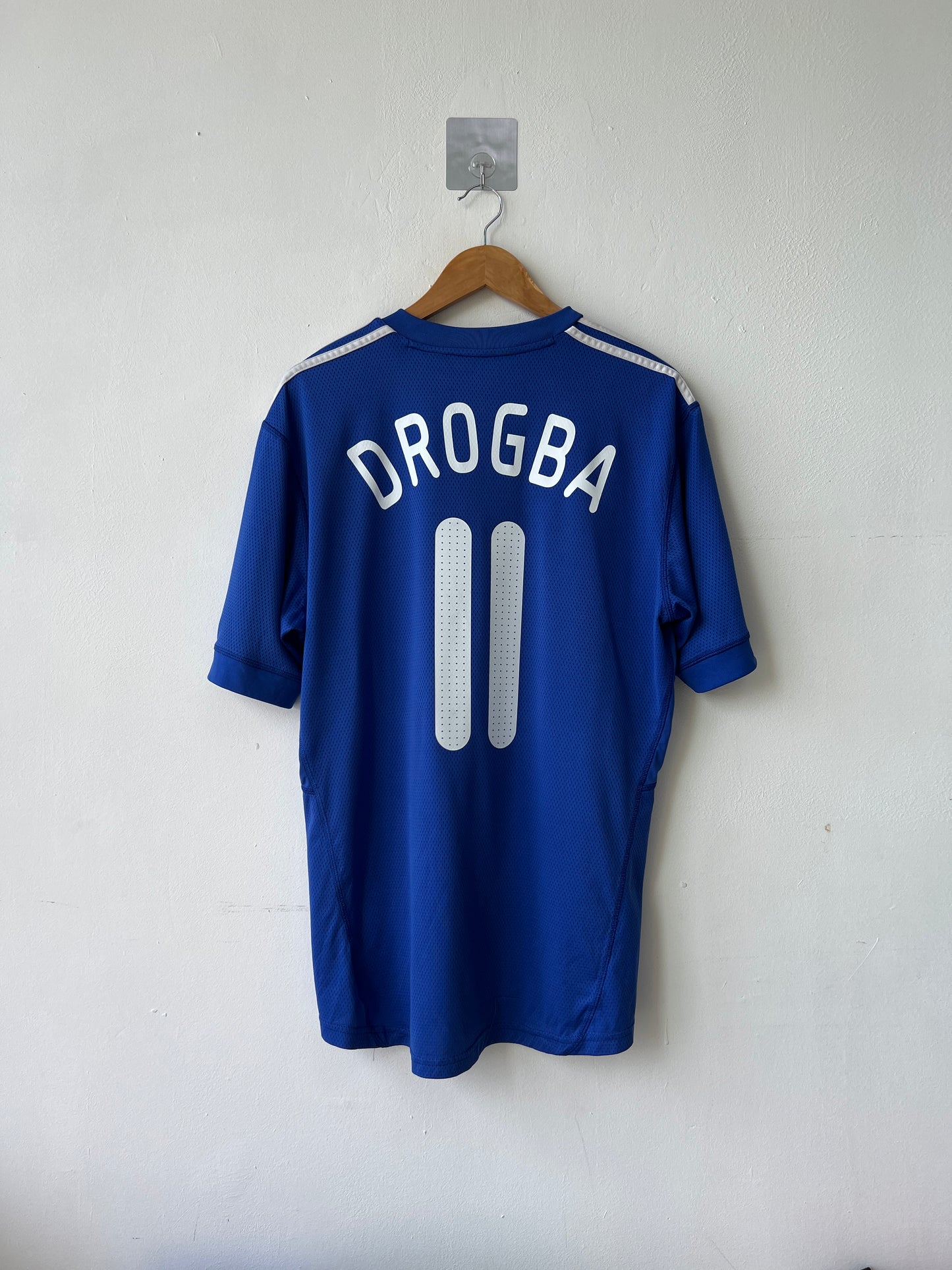 (L) Chelsea 2009-10 Home Shirt Drogba #11
