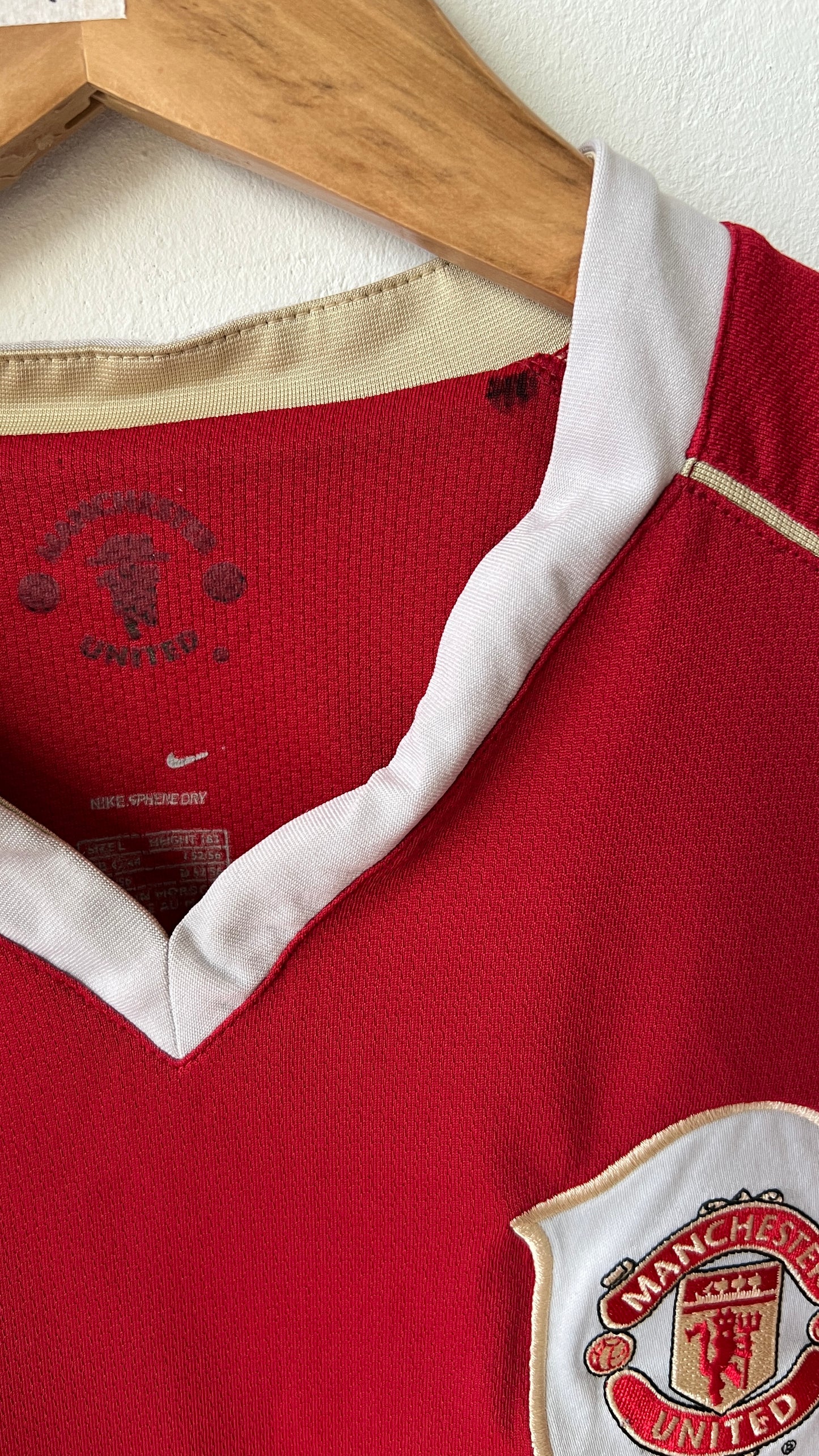 Manchester United 2006-07 Home Shirt Ronaldo #7 (L)