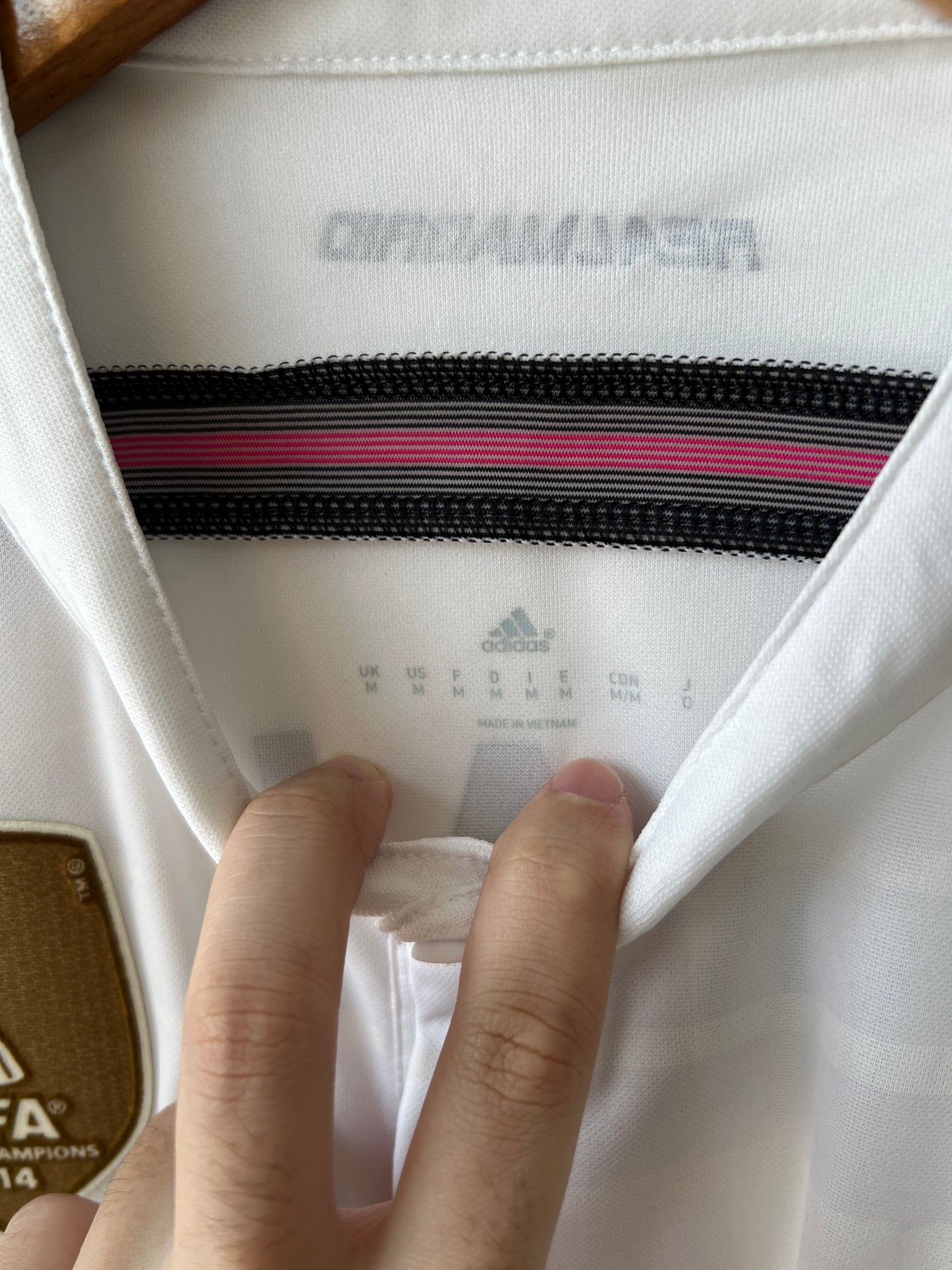 (M) Real Madrid 2014-15 Home Player Version Shirt Ronaldo #7