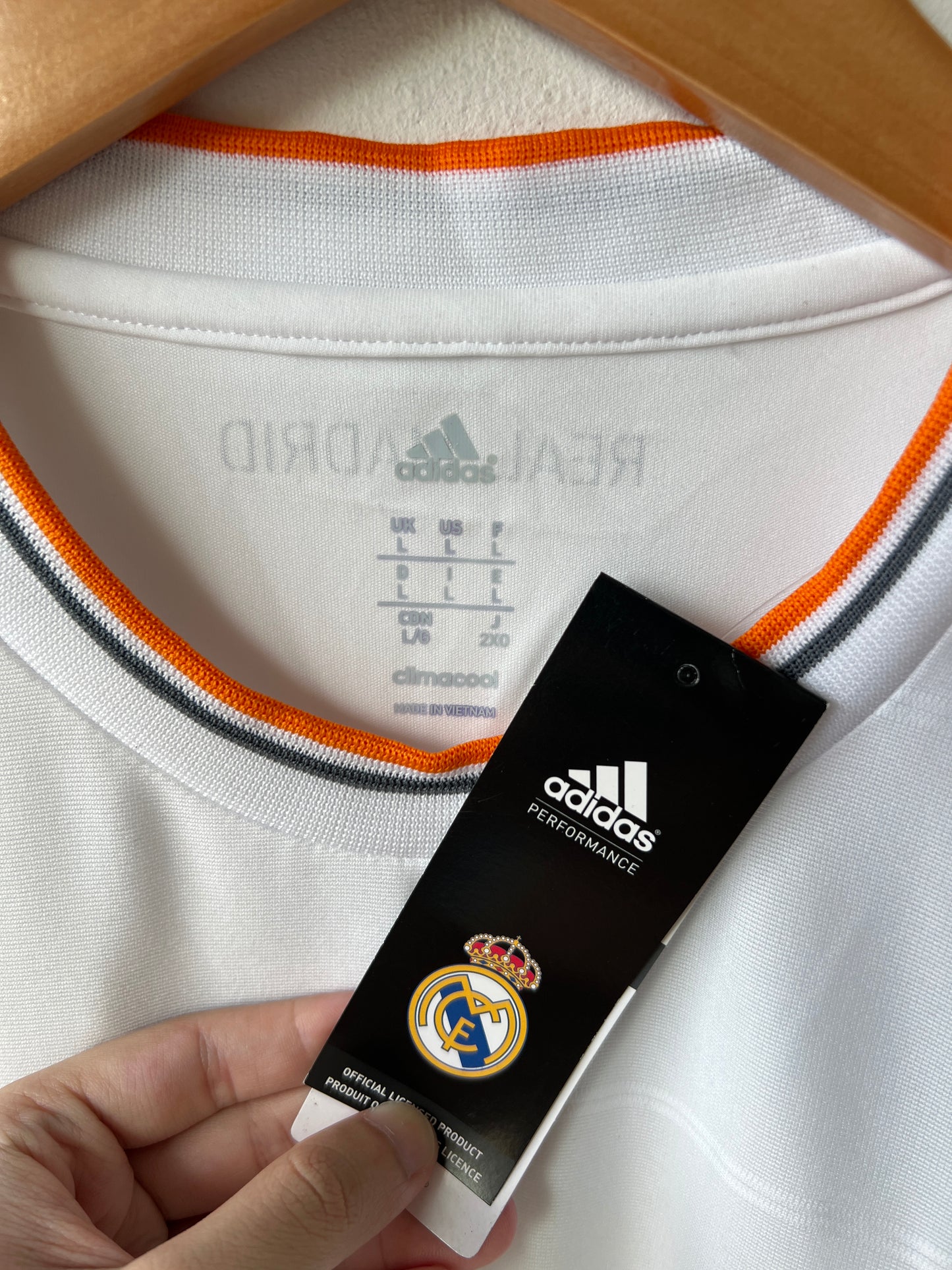 (L) Real Madrid 2013-14 Home Shirt Ronaldo #7 (NEW)
