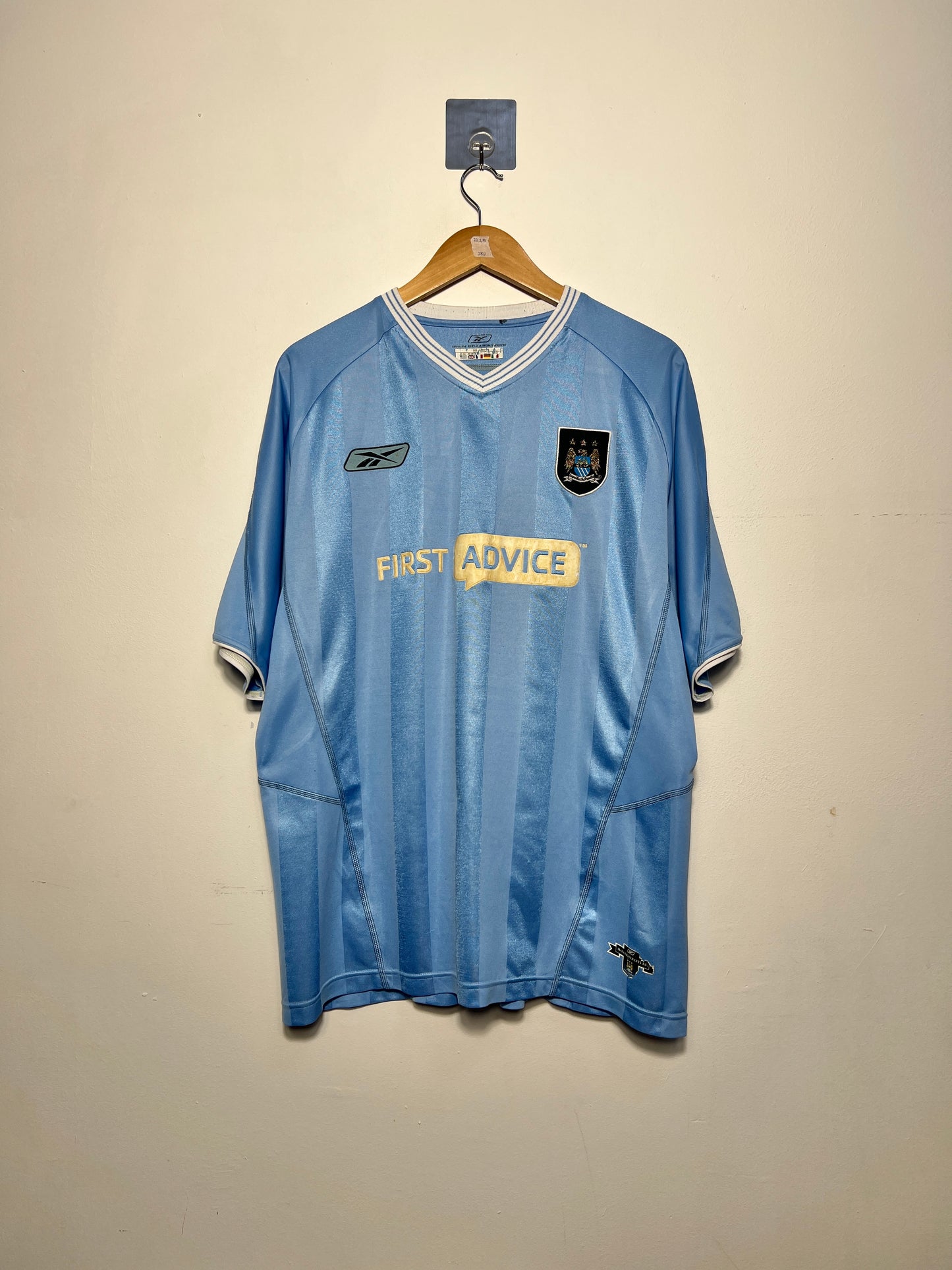 (L) Manchester City 2003-04 Home Shirt Anelka #39