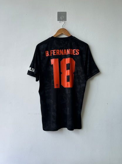(L) Manchester United 2019-20 Third Shirt B. Fernandes #18