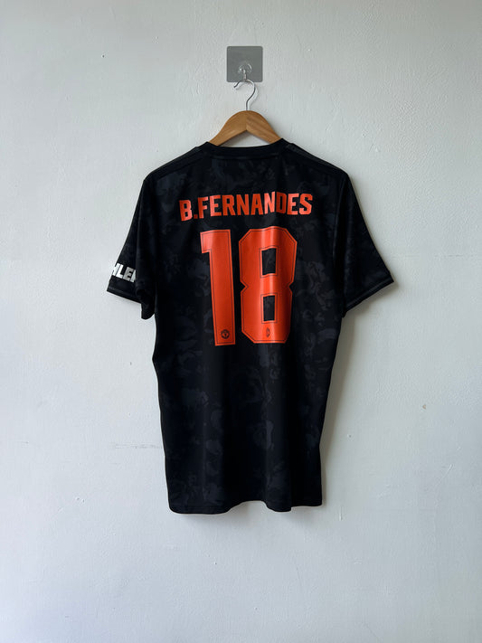 (L) Manchester United 2019-20 Third Shirt B. Fernandes #18