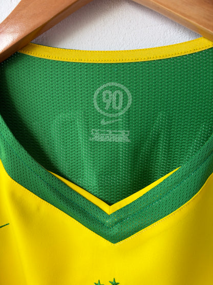 (L) Brazil 2004-06 Home Shirt Ronaldinho #10