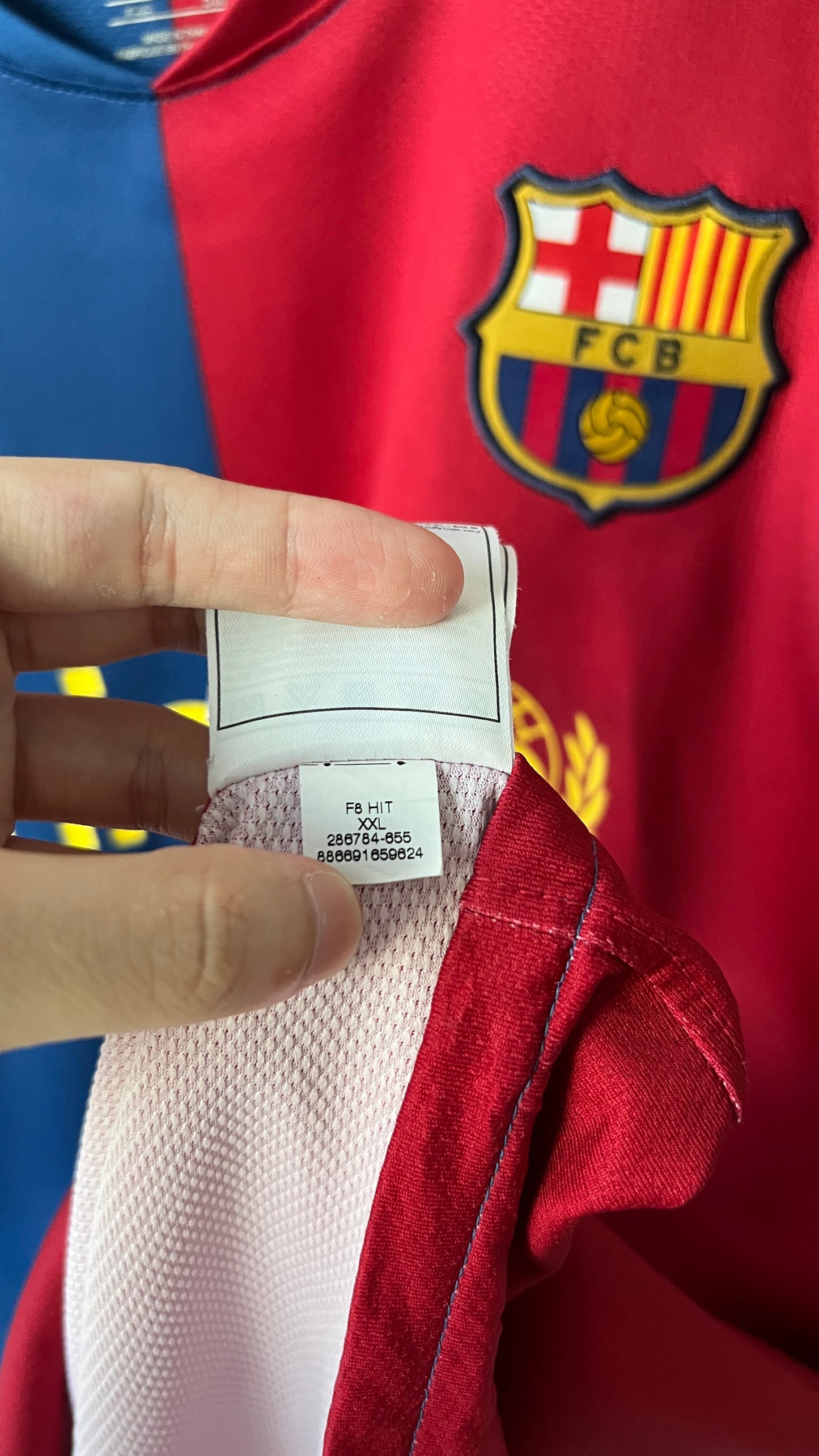Barcelona 2008-10 Home Shirt Messi #10 (XXL)