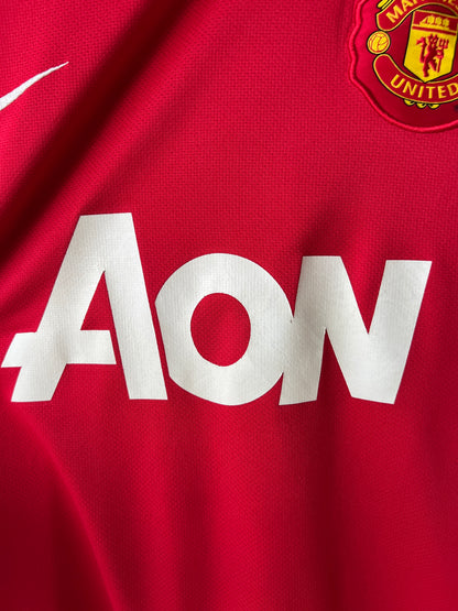 (XL) Manchester United 2010-11 Home Shirt Rooney #10