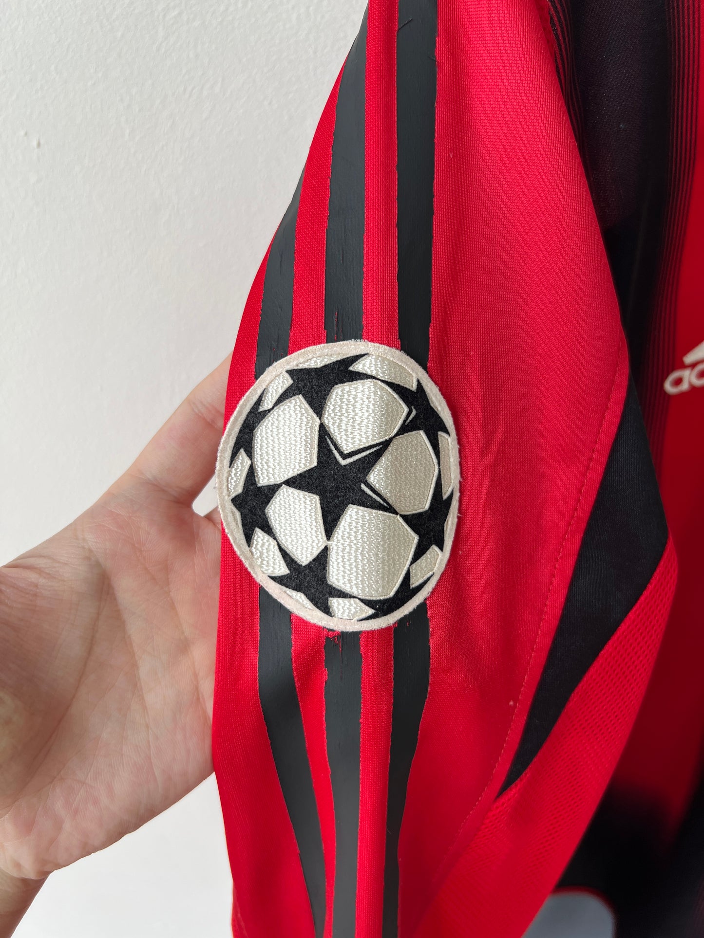 (M) AC Milan 2004-05 Home Long Sleeve Shirt Kaka #22