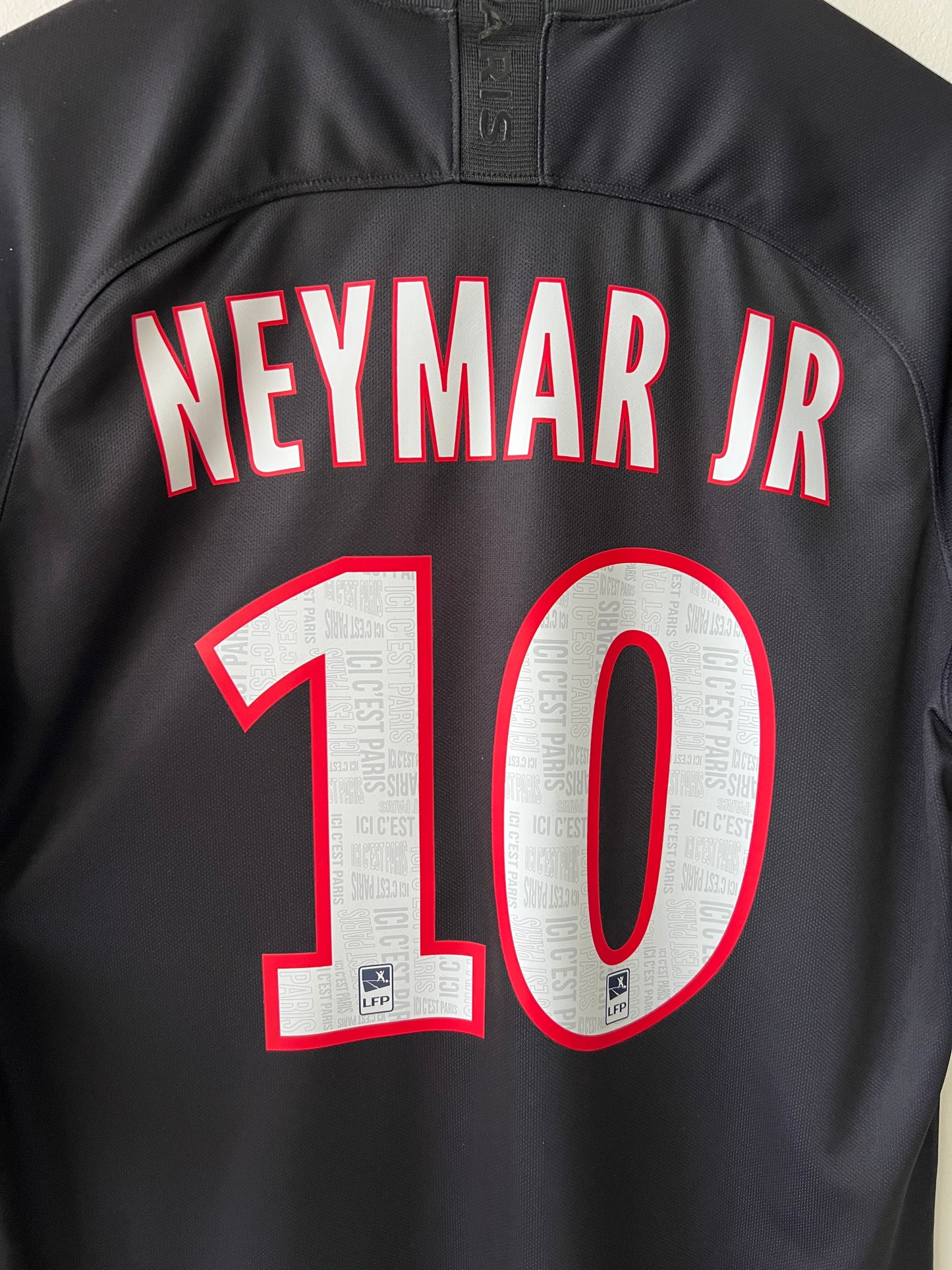 (L) PSG 2019-20 Fourth Shirt Neymar Jr. #10