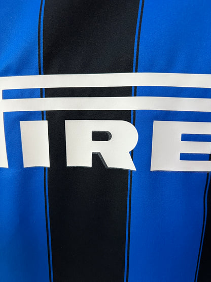 (M) Inter Milan 2003-04 Home Long Sleeve Shirt F. Cannavaro #17