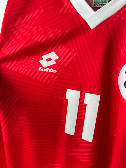 (L) Switzerland 1994-96 Home Shirt Chapuisat #11