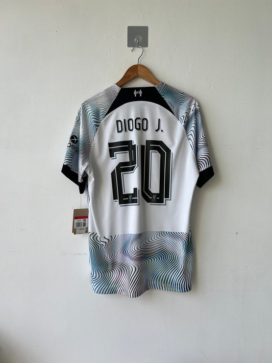 (L) Liverpool 2022-23 Away Shirt Diogo Jota #20 (NEW)