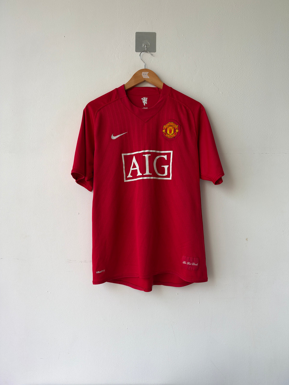 (L) Manchester United 2007-09 Home Shirt Anderson #8