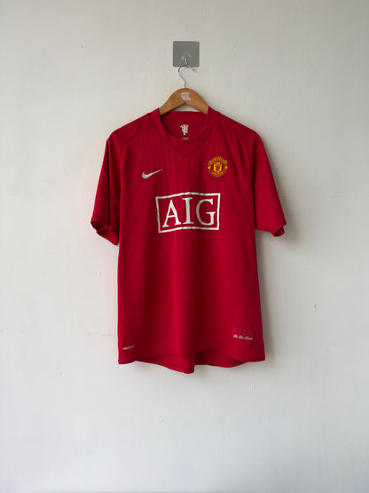 (L) Manchester United 2007-09 Home Shirt Anderson #8