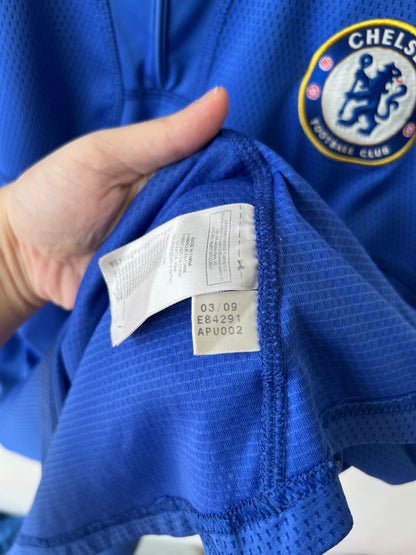 (L) Chelsea 2009-10 Home Shirt Drogba #11