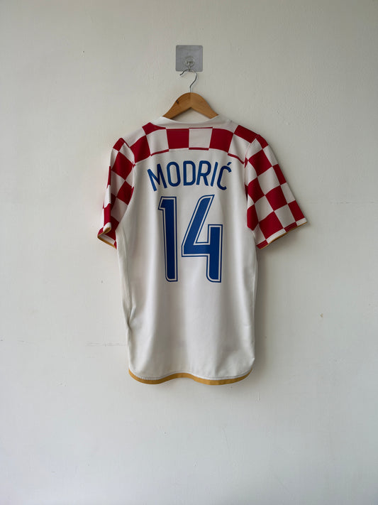 (M) Croatia 2006-08 Home Shirt Modric #14