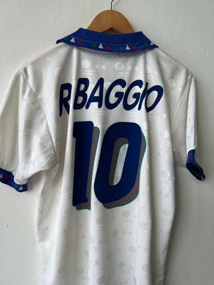 (L) Italy 1994-95 Away Shirt R. Baggio #10