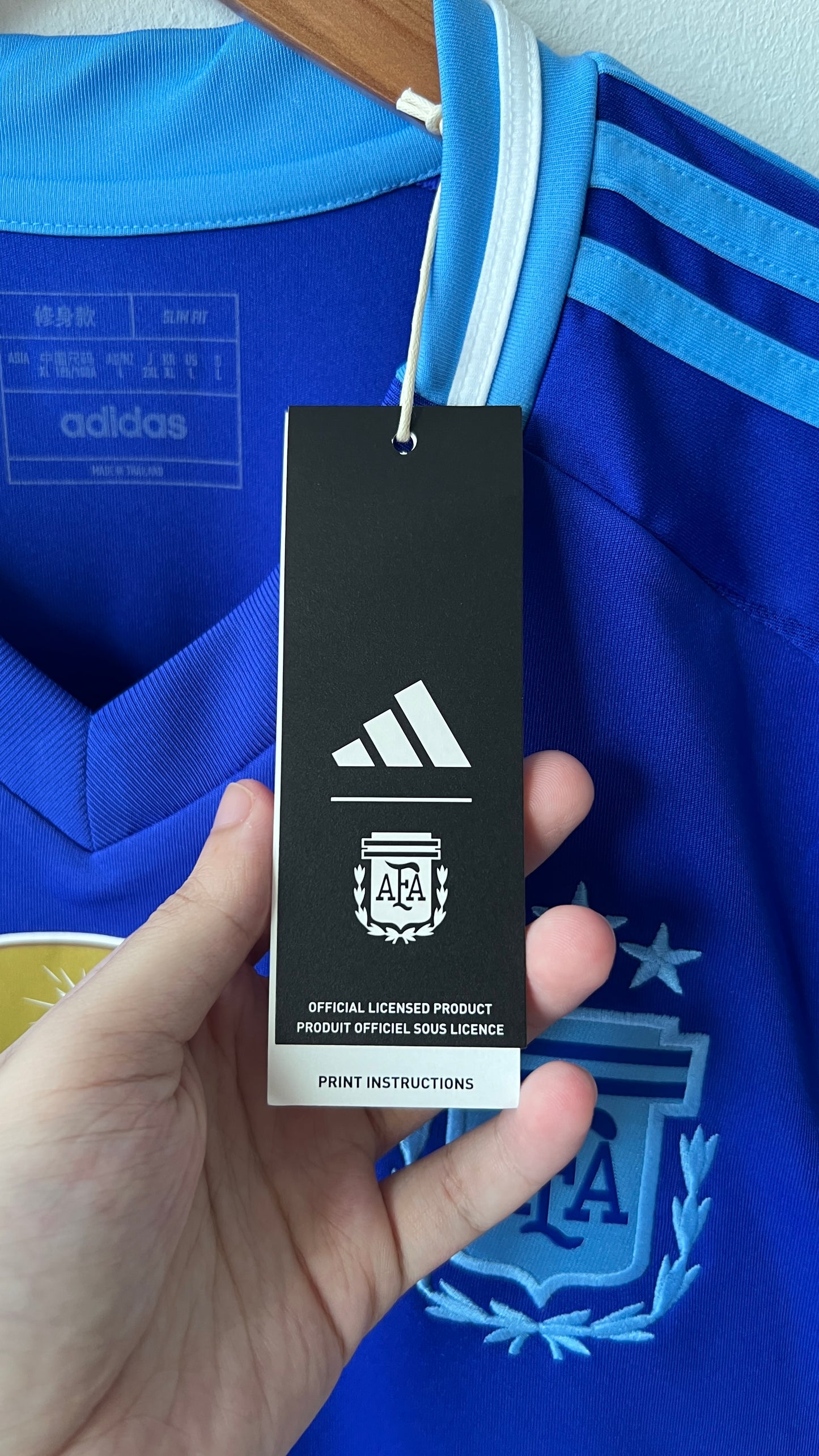 Argentina 2024-25 Away Shirt Messi #10 (L) (Brand New)