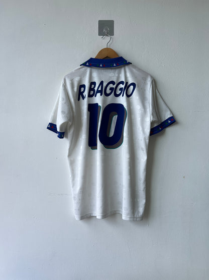 (L) Italy 1994-95 Away Shirt R. Baggio #10