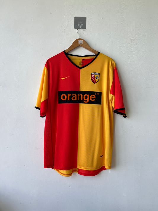 (L) RC Lens 2001-02 Home Shirt Diouf #11