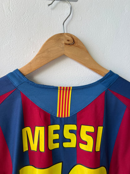 (M) Barcelona 2005-06 Home Shirt Messi #30