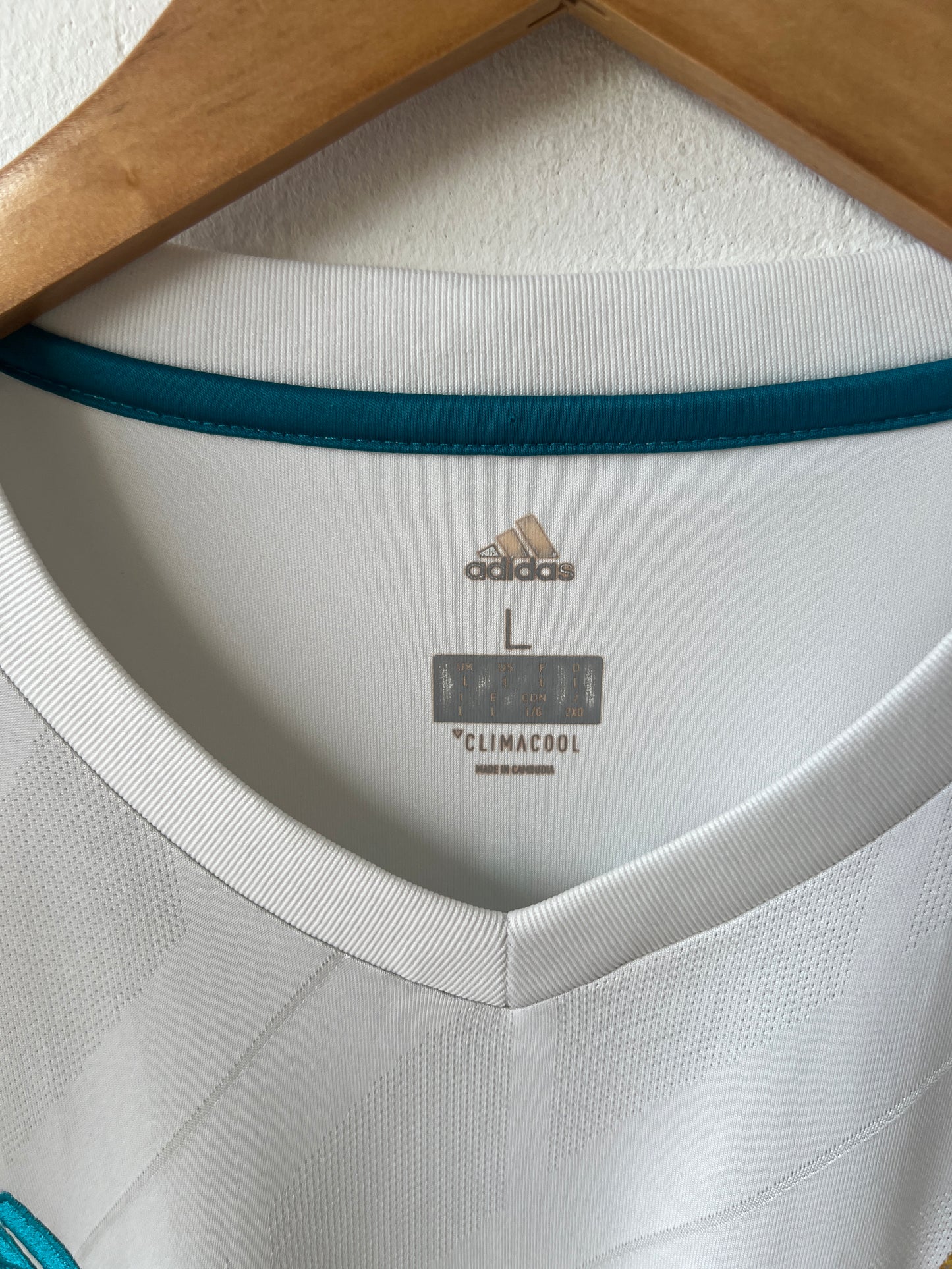 (L) Real Madrid 2017-18 Home Shirt Ronaldo #7