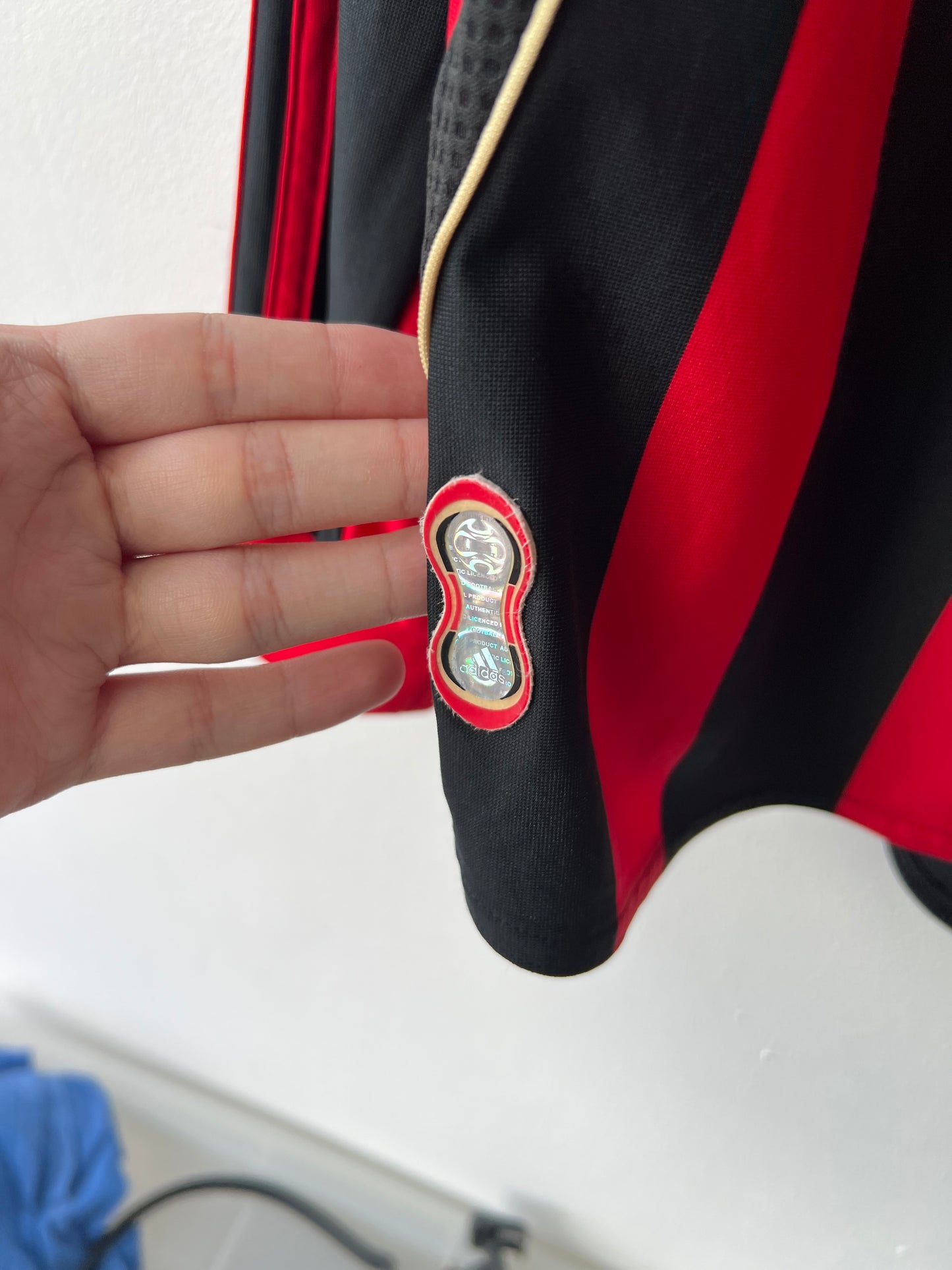 (M) AC Milan 2006-07 Home Long Sleeve Shirt Kaka #22