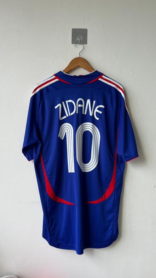 France 2006-07 Home Shirt Zidane #10 (XL)