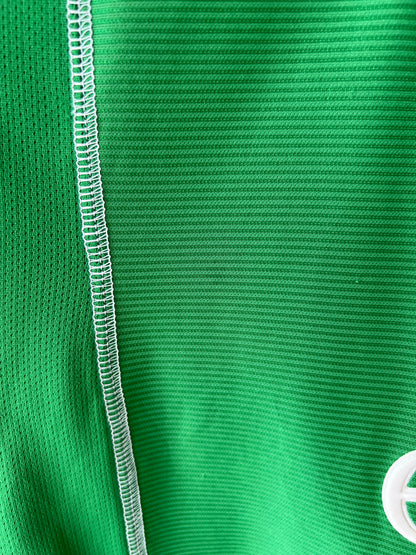 (L) Ireland 2002-03 Home Long Sleeve Shirt Keane #6