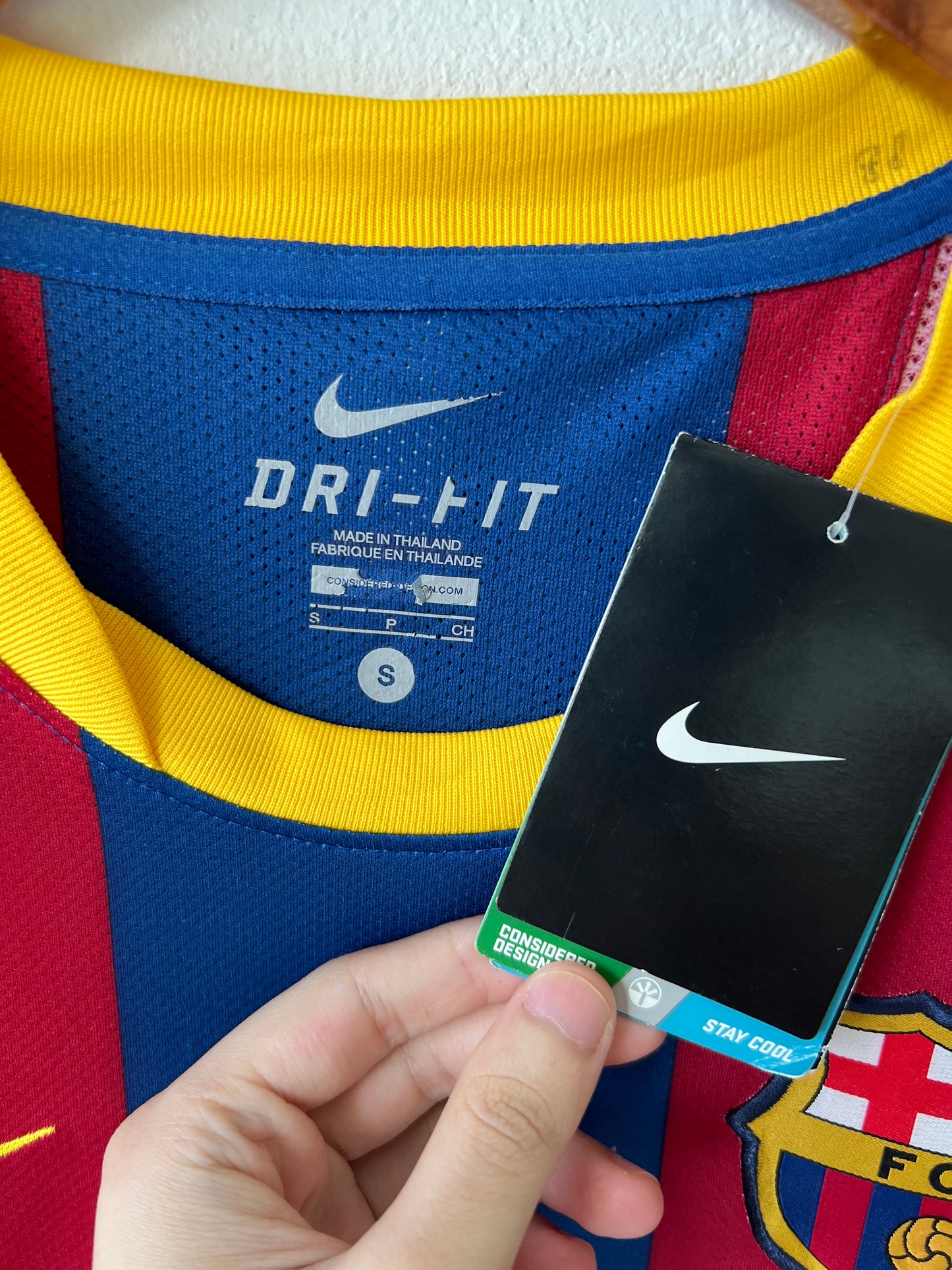 (S) Barcelona 2010-11 Home Player Issue Shirt Messi #10 (NEW)