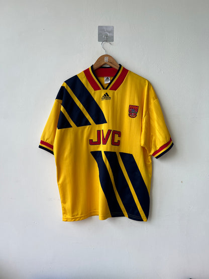 (L fits XL) Arsenal 1993-94 Away Shirt