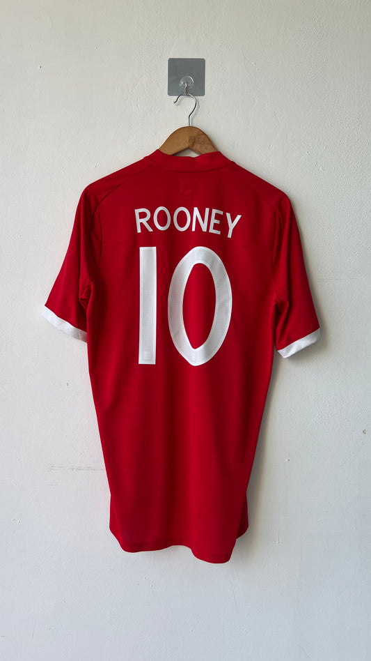 England 2010 Away World Cup Shirt Rooney #10 (L)