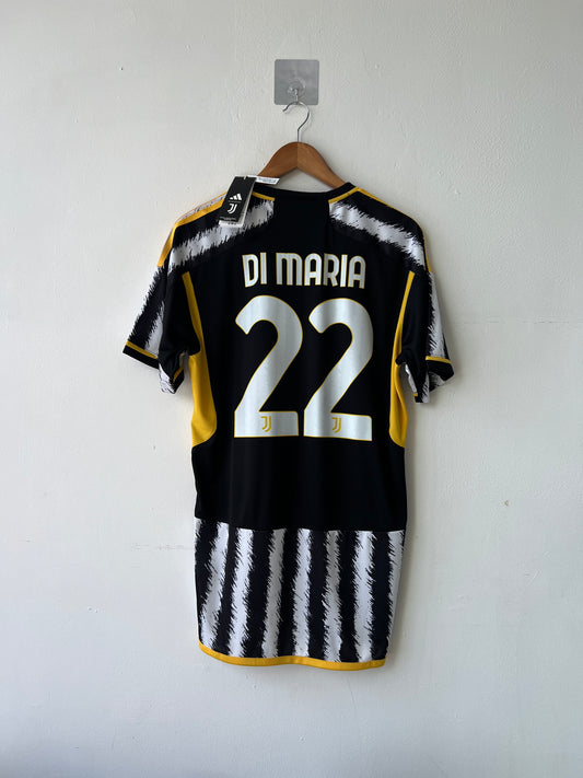 (L) Juventus 2023-24 Home Shirt Di Maria #22 (NEW)