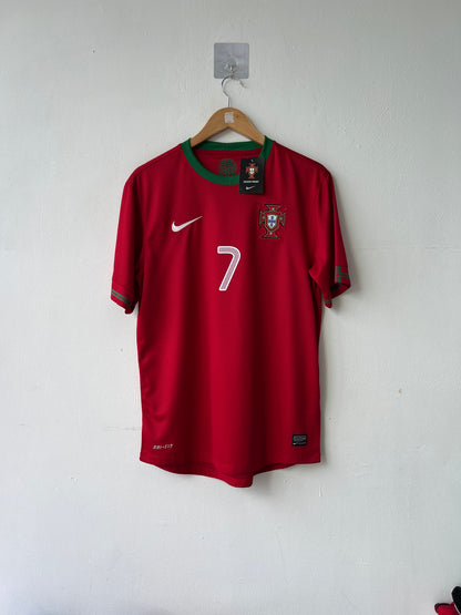 (M) Portugal 2012-13 Home Shirt Ronaldo #7 (NEW)