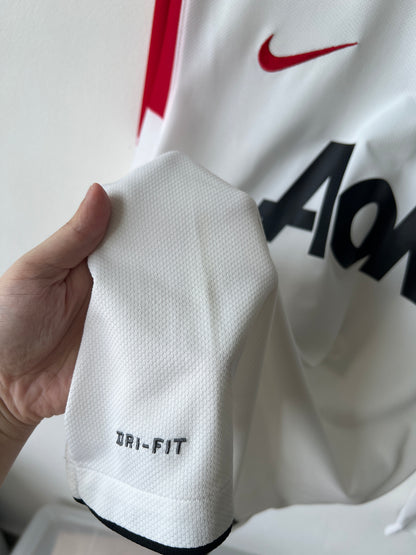 (L) Manchester United 2010-12 Away Long Sleeve Shirt Rooney #10