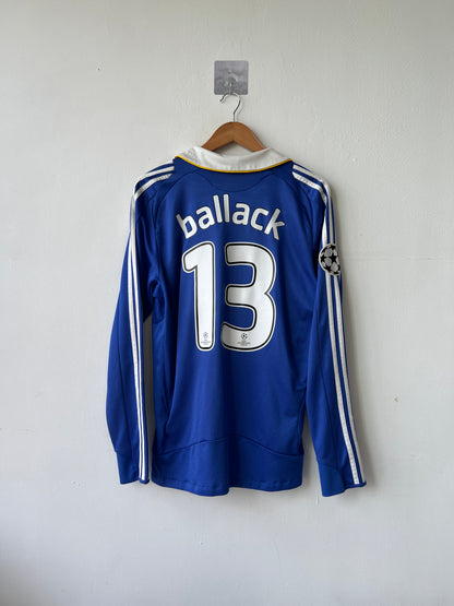 (M) Chelsea 2008-09 Home Long Sleeve Shirt Ballack #13