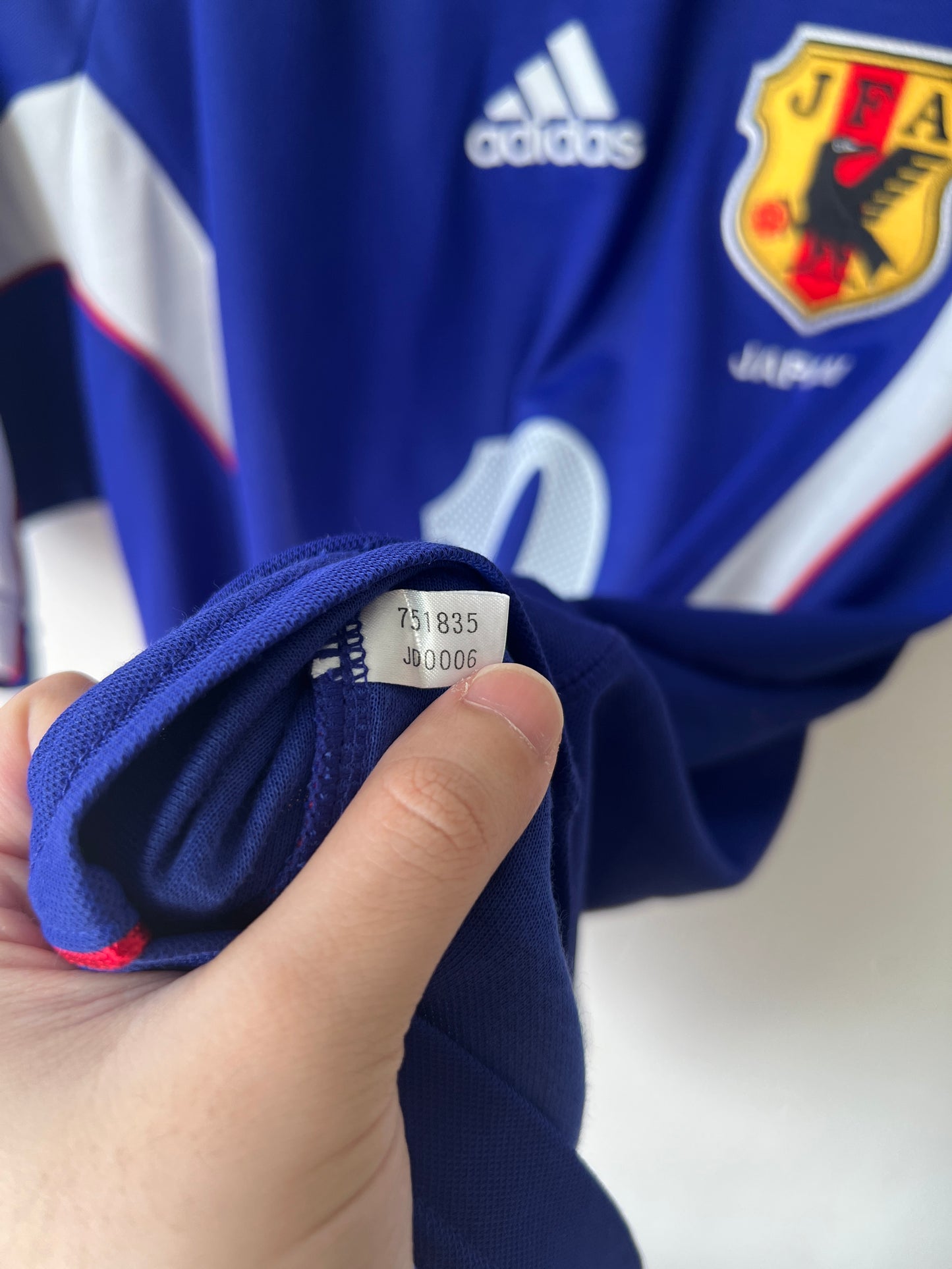 (M) Japan 1999-00 Home Player Version Shirt Nanami #10