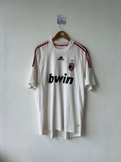 (L fits XL) AC Milan 2008-09 Away Shirt Beckham #32