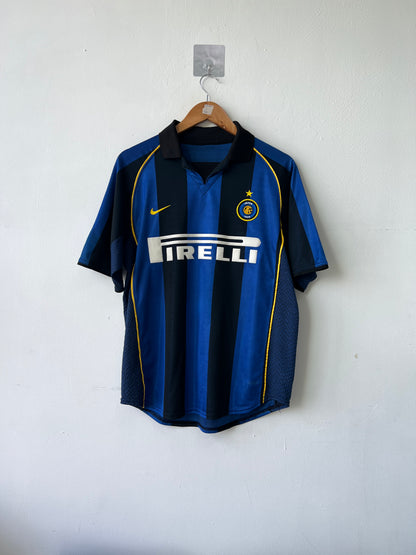 (M) Inter Milan 2001-02 Home Shirt Ronaldo #9