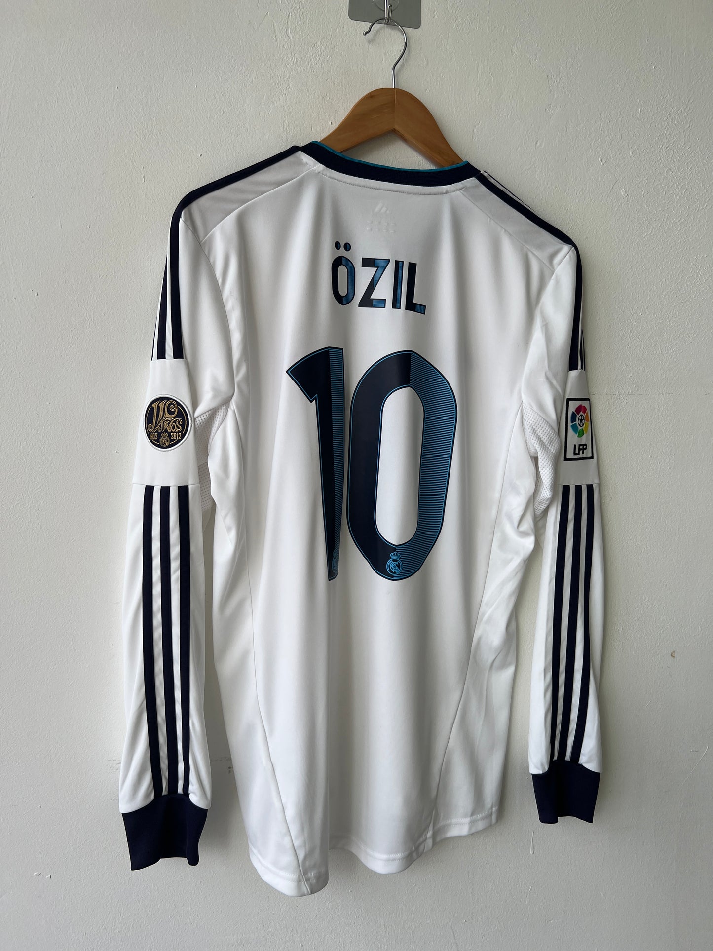 (M) Real Madrid 2012-13 Home Long Sleeve Shirt Ozil #10