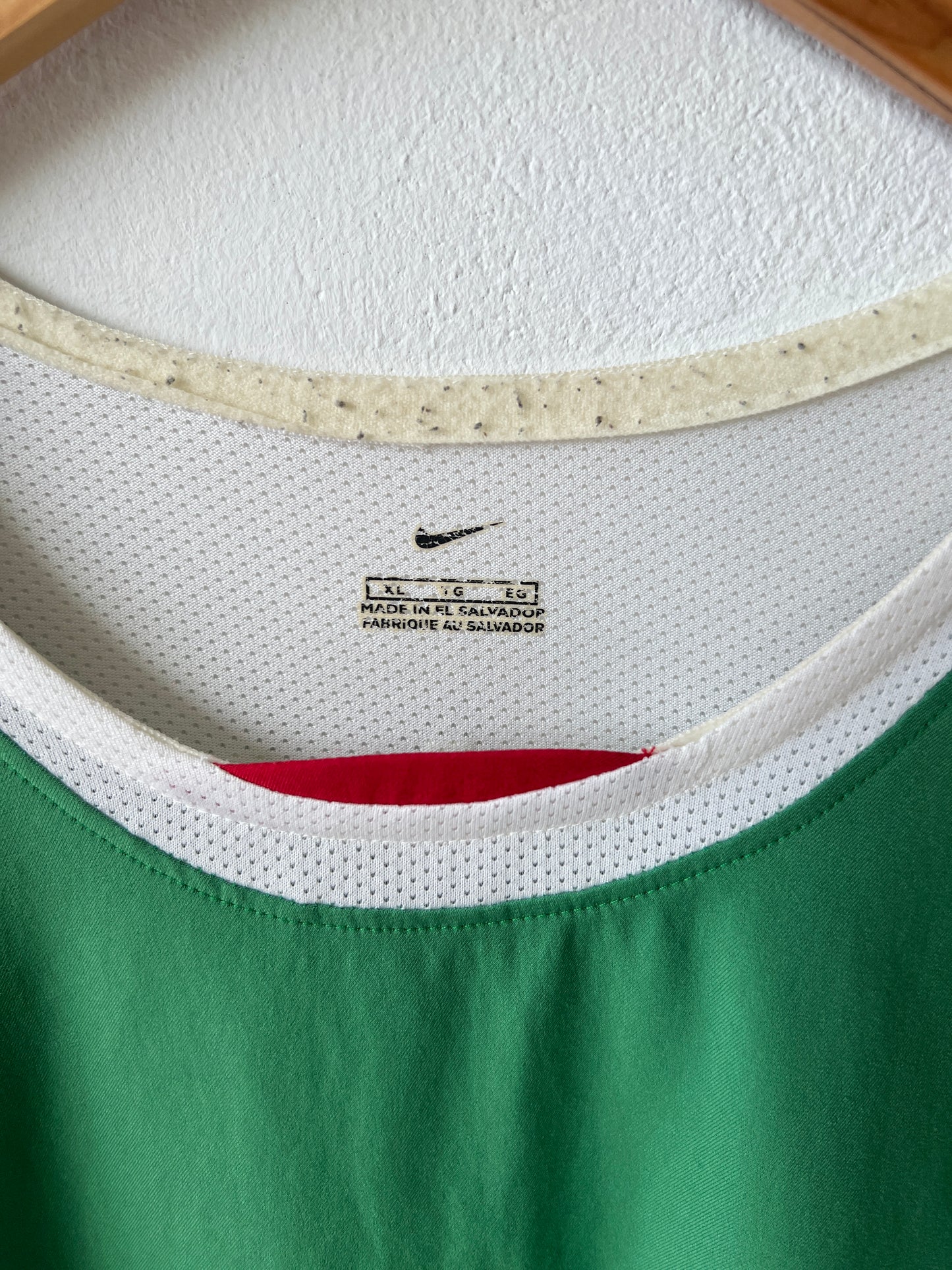 (XL) Mexico 2004-06 Home Shirt C. Blanco #10