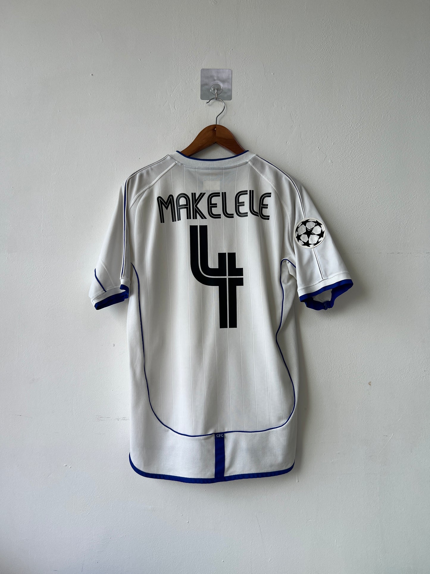 (M fits L) Chelsea 2001-03 Away Shirt Makelele #4