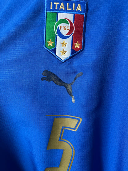 (L/XL) Italy 2006-07 Home Shirt Cannavaro #5