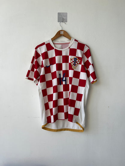 (M) Croatia 2006-08 Home Shirt Modric #14