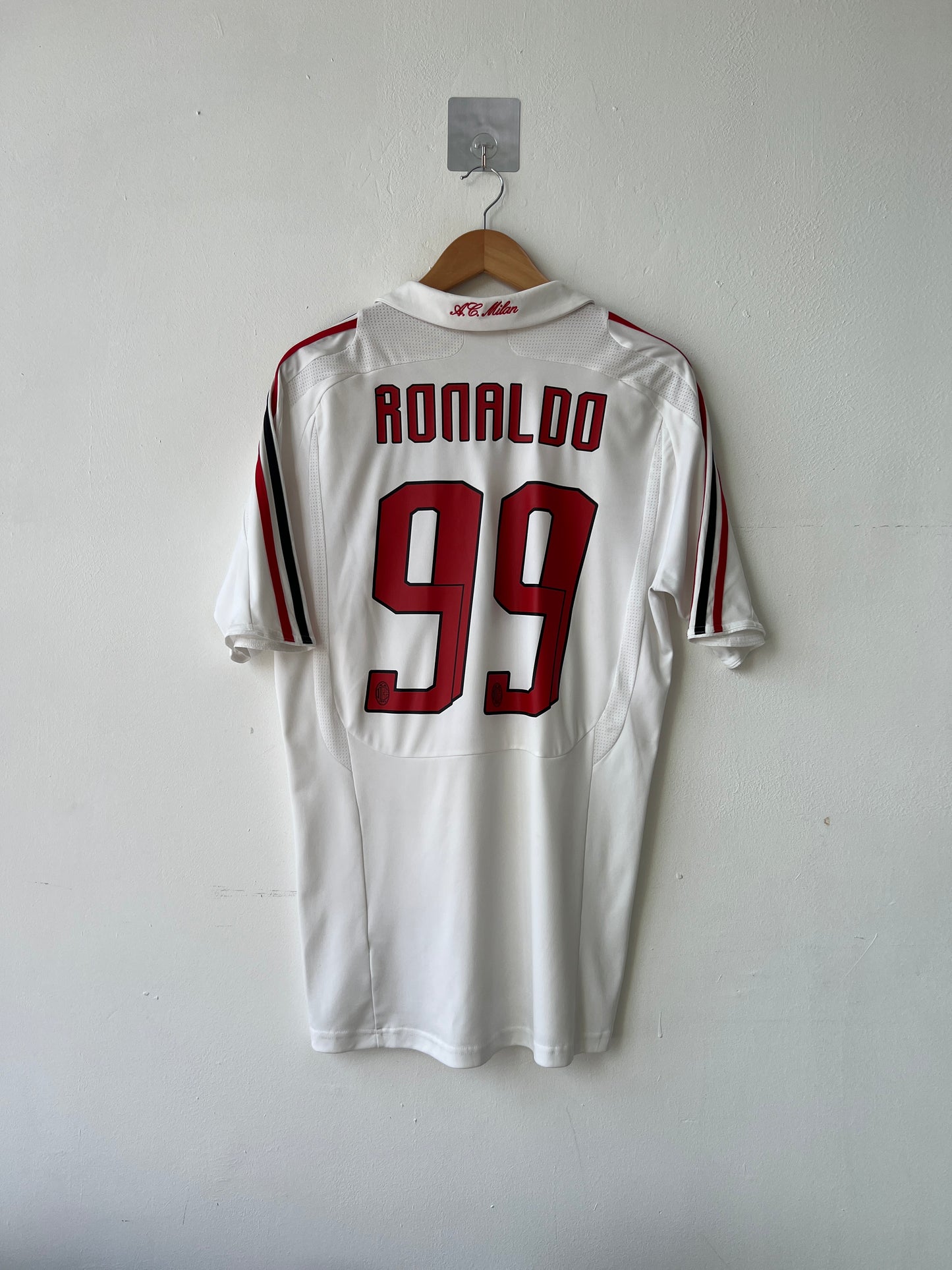 (M) AC Milan 2007-08 Away Shirt Ronaldo #99