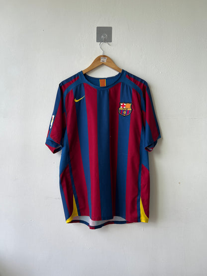 (M) Barcelona 2005-06 Home Shirt Messi #30