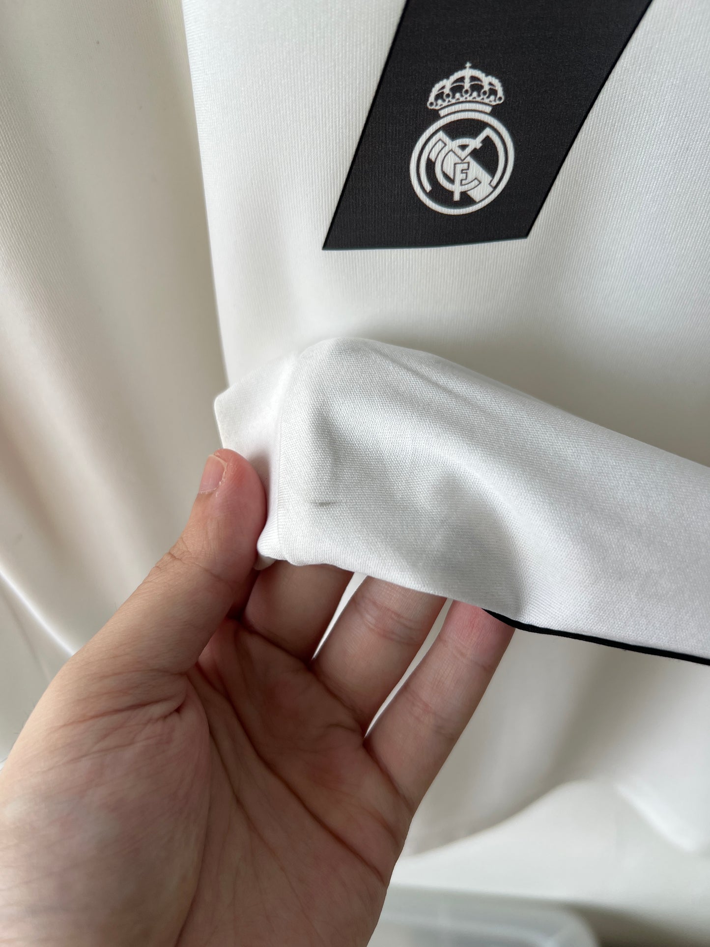 (M) Real Madrid 2014-15 Home Long Sleeve Shirt Ronaldo #7