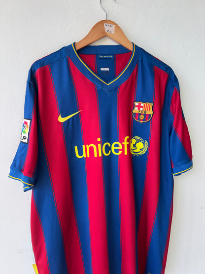 Barcelona 2009-10 Home Shirt Xavi #6 (XXL)